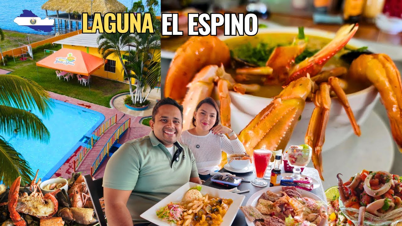 DELICIOSA COMIDA EN RESTAURANTE BRISAS DE SANTA MONICA EN La Lugana El Espino Ahuachapan 🇸🇻