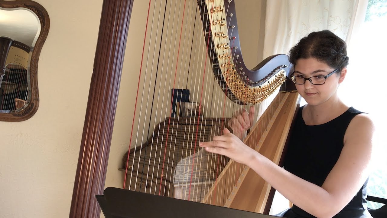 Salut d'Amour, by Edward Elgar - Stephanie Claussen, Classical harp transcription