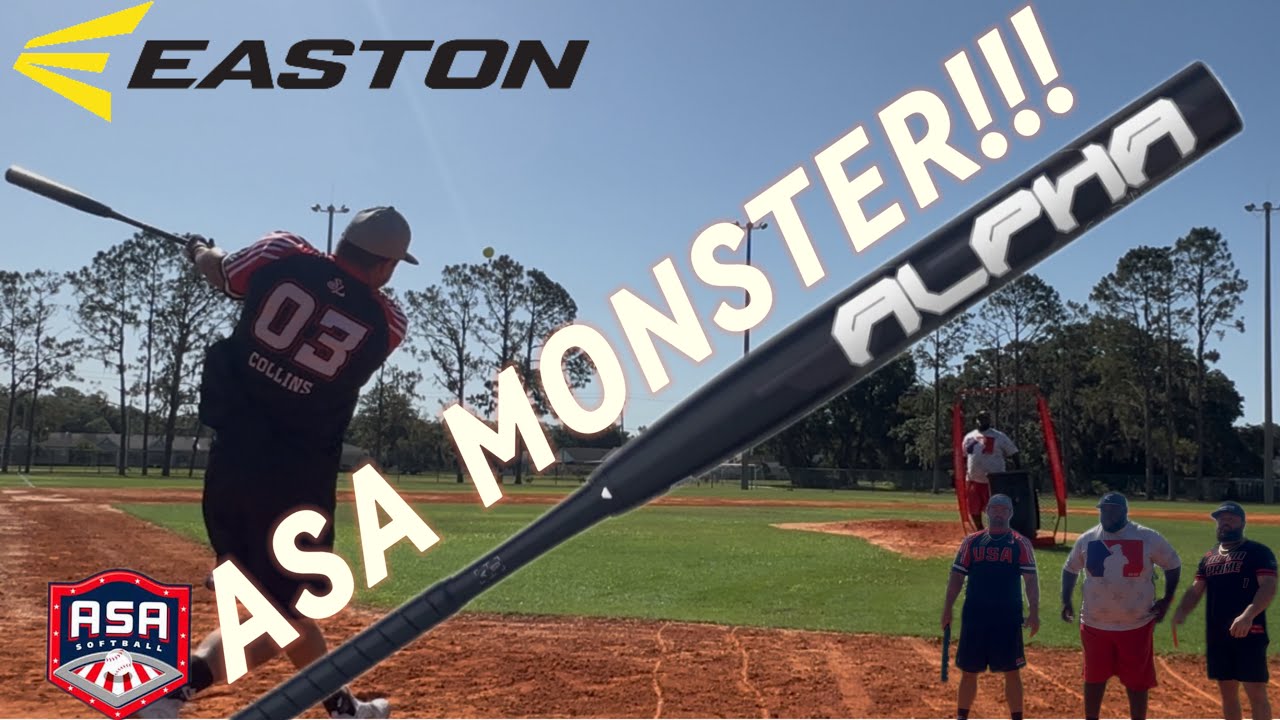2025 EASTON ALPHA USA/ASA SOFTBALL BAT