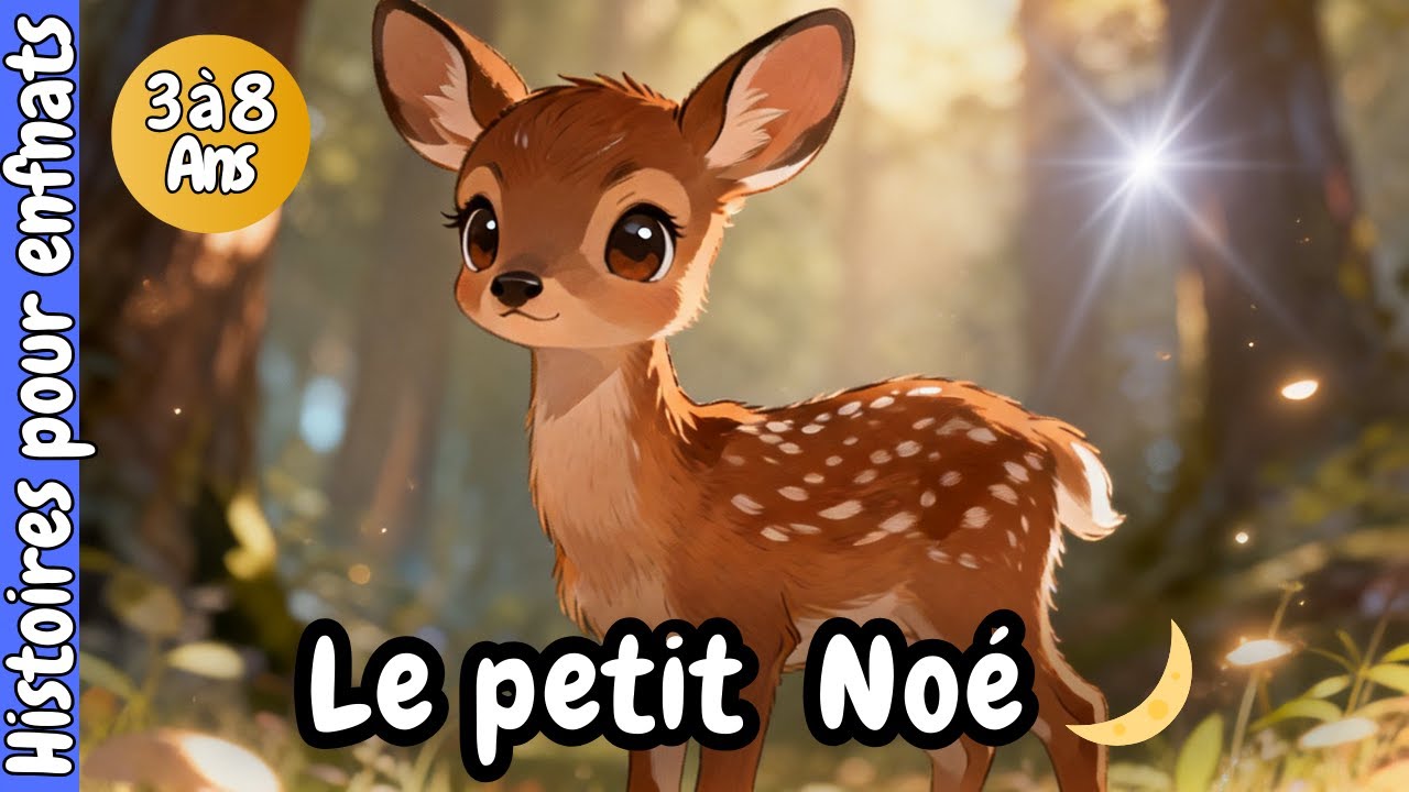 L’Histoire du Petit Héros Noé au Grand Cœur – Conte 🇫🇷  français pour s'endormir