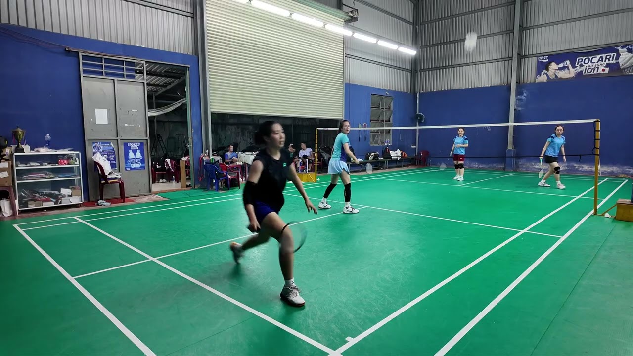 11/2/26 Sân Hoàng Phúc đôi nữ : Dinh - Nga vs Luyến - Thư (Set 1)