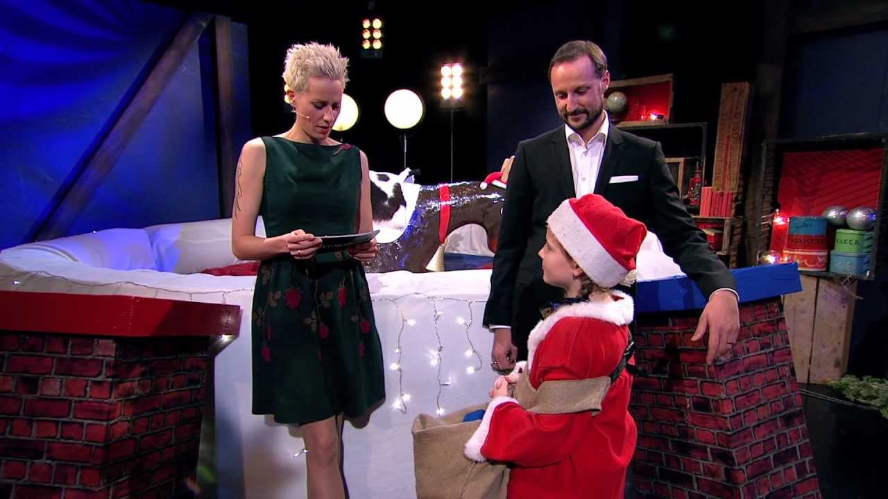 Kronprinsen og Prinsesse Ingrid Alexandra besøker Julemorgen