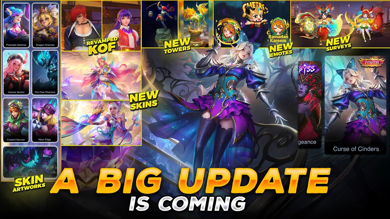 A BIG UPDATE IS COMING | REVAMP KOF SKINS | REVAMPED GLOO | UPCOMING SKINS & RELEASE DATES