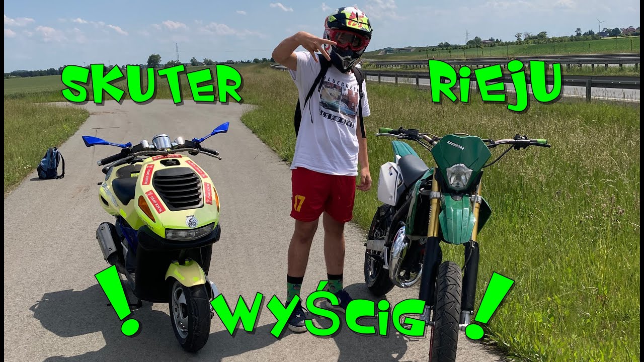 ZROBILISMY WYŚCIG SKUTER ITALJET VS RIEJU 70 !!!