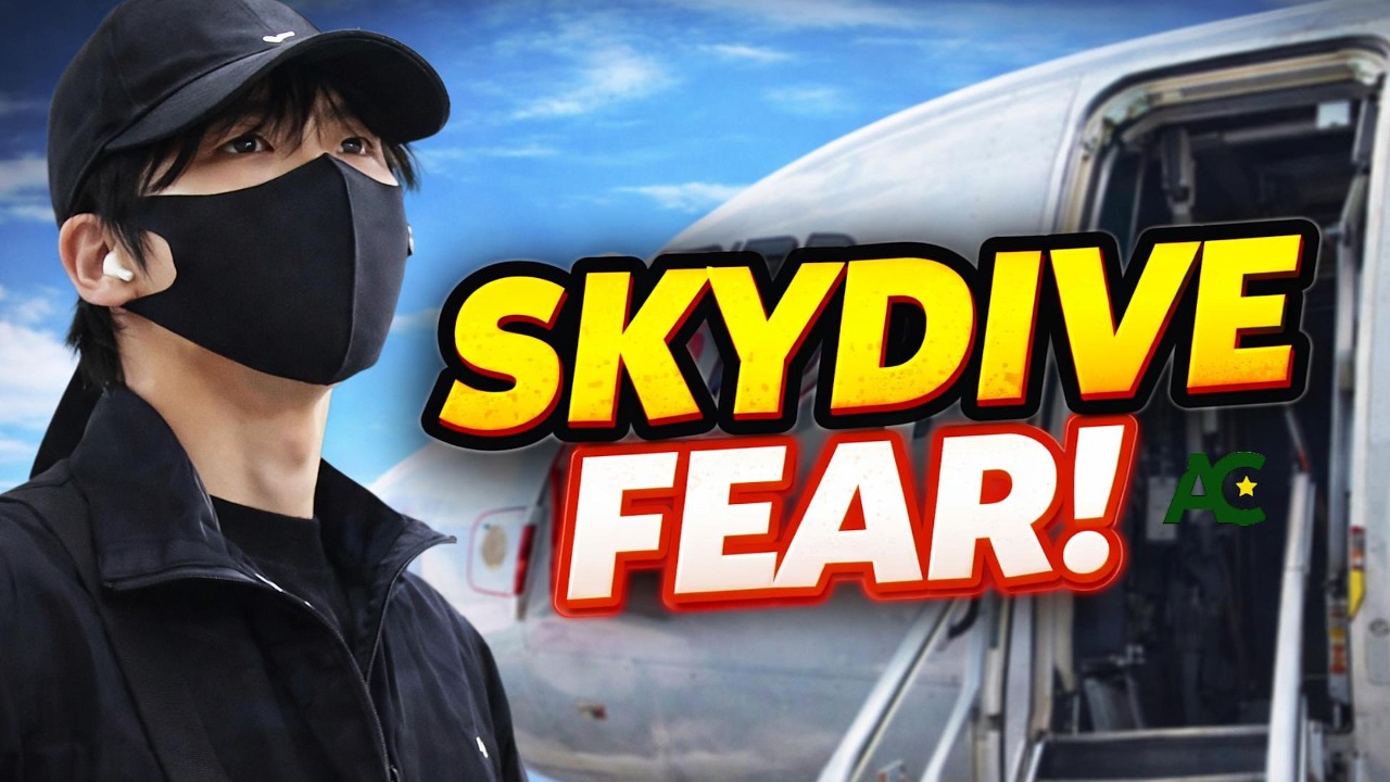 😱 He’s Afraid of Heights? Liu Yuning Skydiving in New Zealand!