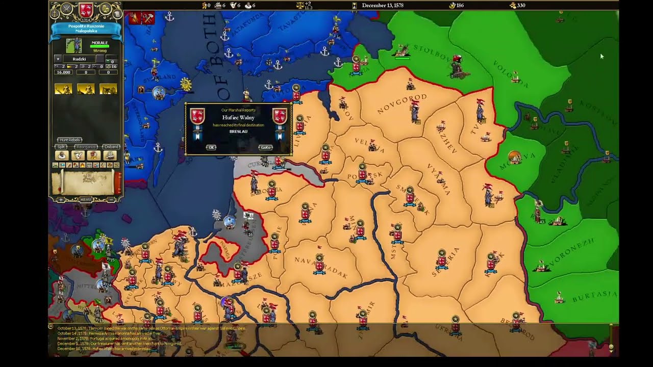 For The Glory - Classic Paradox Game: Imperium Polsko-Litewskie.