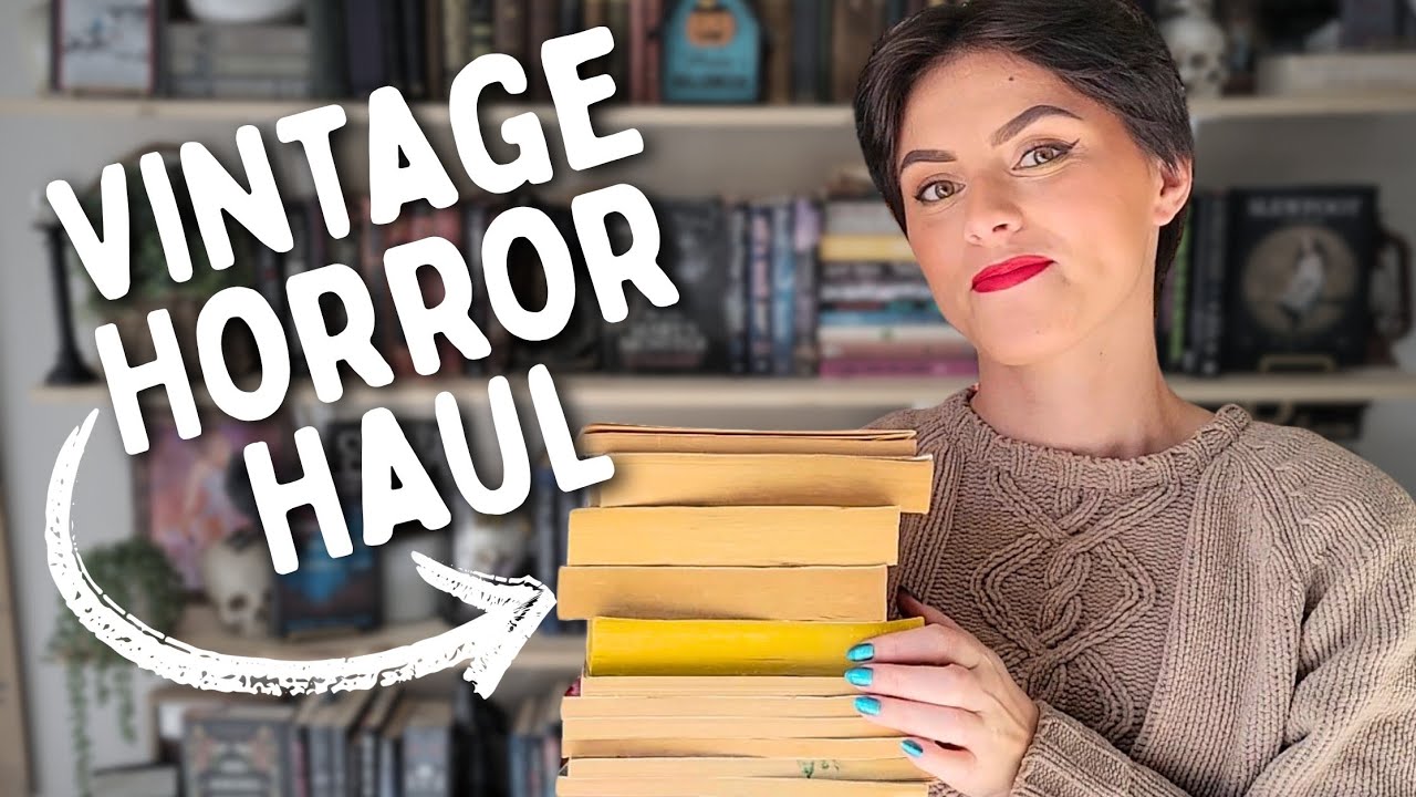 Вот несколько книг ужасов, которые я нашла в комиссионке.