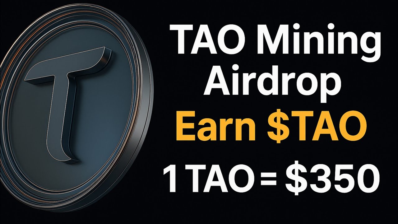 TAO Mining Airdrop | Earn Free $TAO | 1 TAO = $350 🚀 Don&rsquo;t Miss Out!  