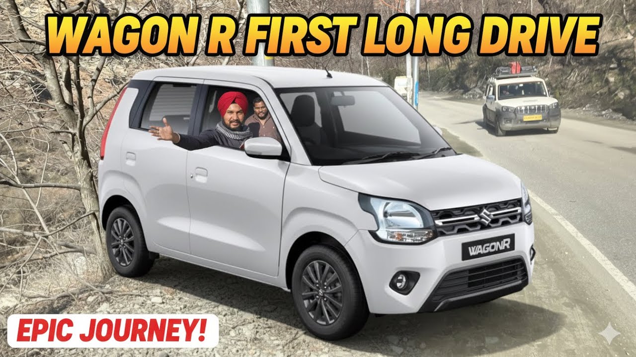 🚗 Wagon R First Long Drive to Manikaran Sahib! | Part 1