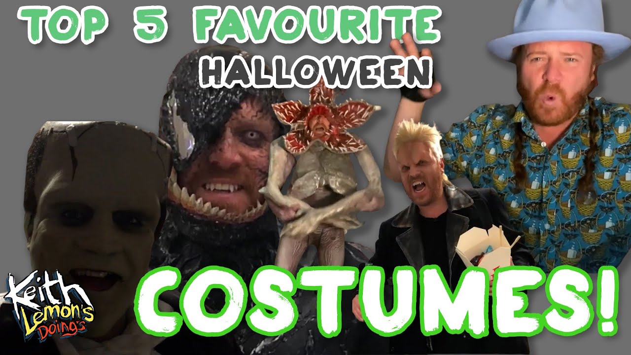 Top Five favourite Halloween costumes | Keith Lemon's Doing's