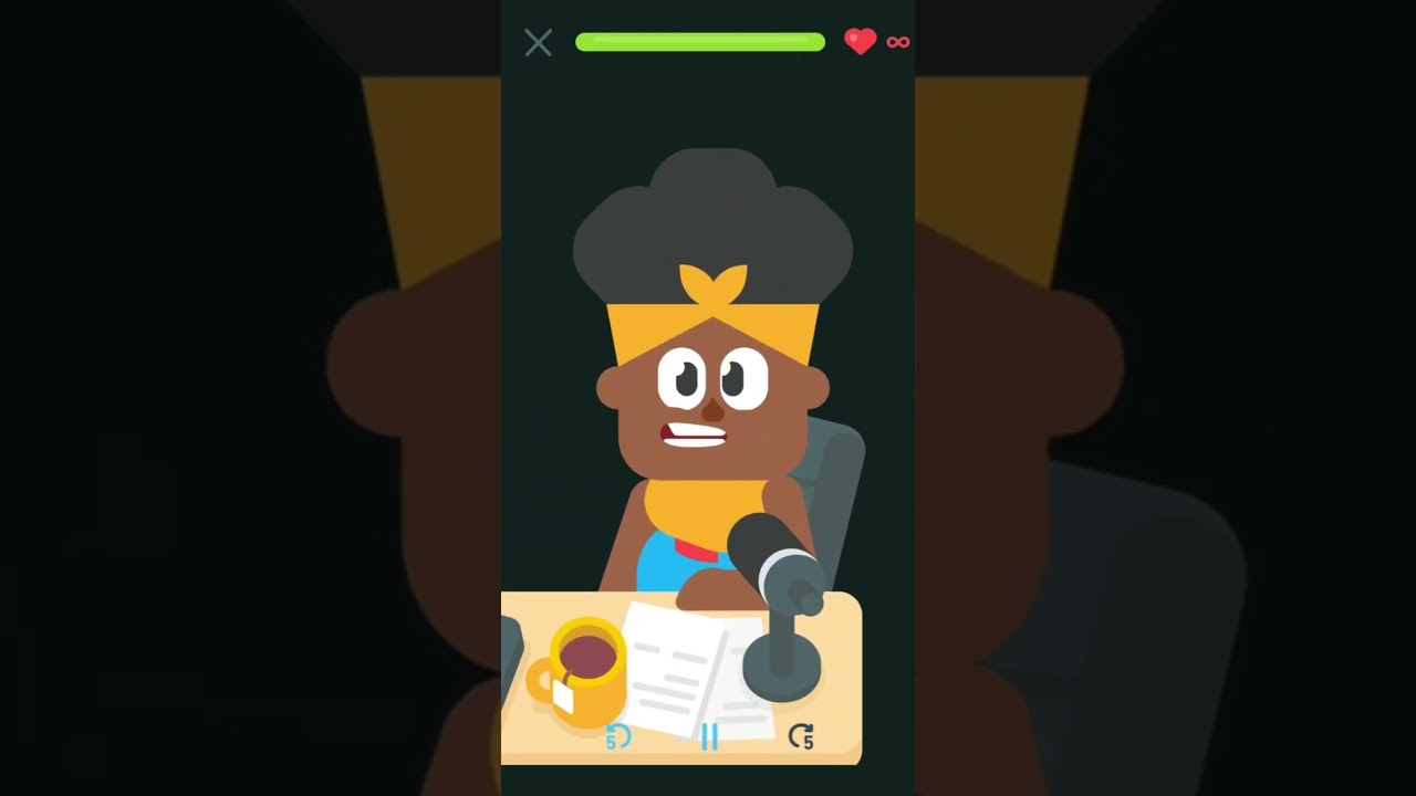 Fast Food App - DuoLingo Listening Comprehension (En-Ru)