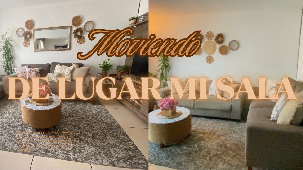 ✨/NUEVA DISTRIBUCIÓN / cambios en mi sala 🛋️/ movi los muebles 💫