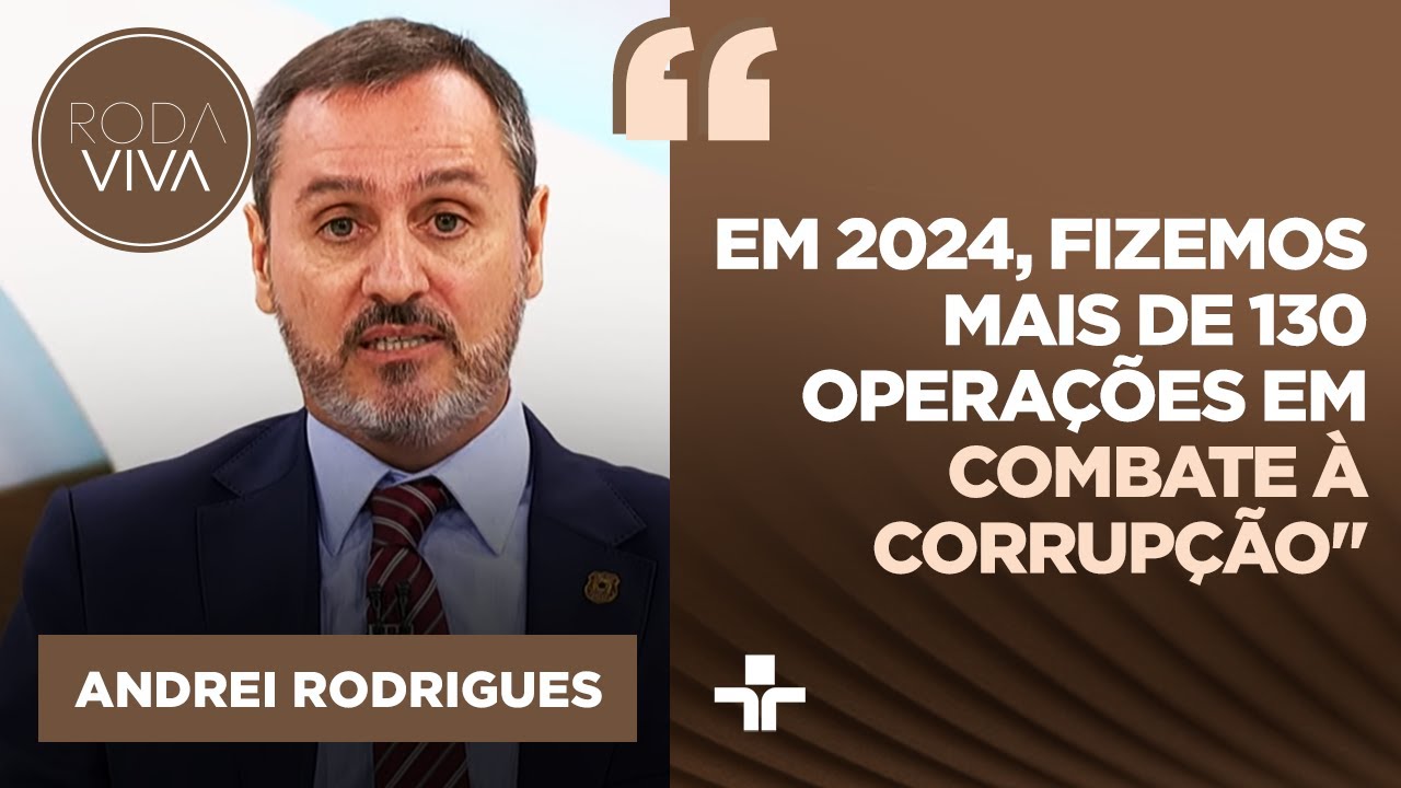 Andrei Rodrigues comenta atua&ccedil;&atilde;o da POL&Iacute;CIA FEDERAL em casos de CORRUP&Ccedil;&Atilde;O POL&Iacute;TICA