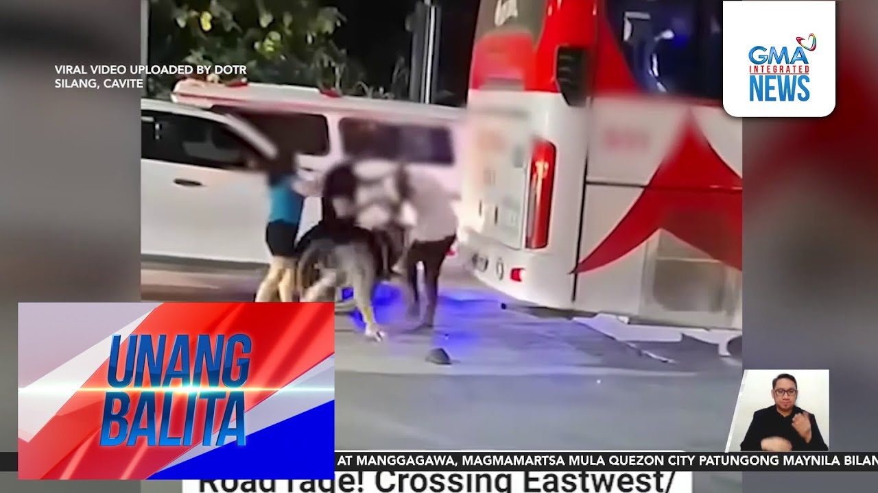 Lalaki, huli-cam na sinaktan ang driver ng bus na nabangga ng kaniyang misis;... | Unang Balita