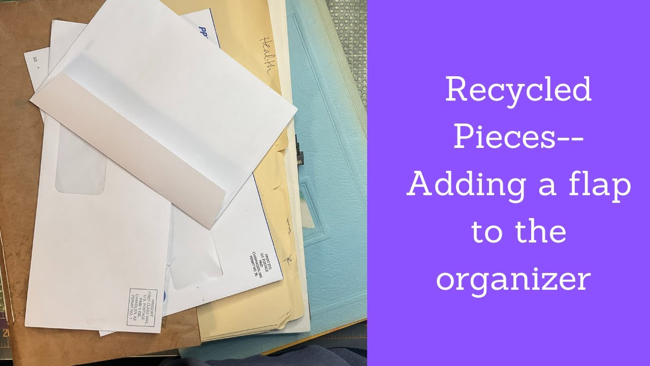 Adding a Flap to the Organizer