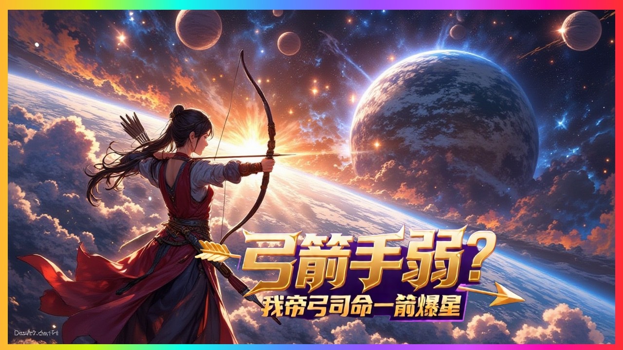 一口气看完《弓箭手弱？我帝弓司命一箭爆星》全集：游戏降临现实，我转职唯一隐藏职业帝弓司命！暴击无限叠加，复仇光矢因果必中，看我如何一箭射爆异族神明！🚀🏹💥 #小说 #爽文 #穿越 #系统流 #弓箭手