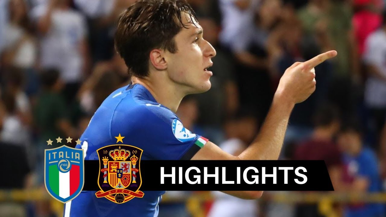 Italia vs Spagna 3-1 Highlights & Goals HD 2019 (Under 21)