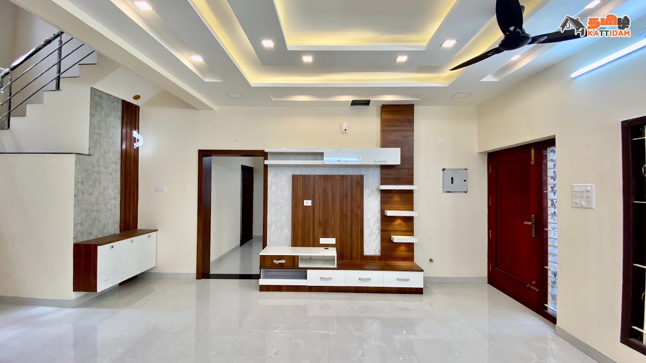 Coimbatore - Vadavalli Gated Community 3BHK| Semi Furnished Luxury 3BHK House for Sale in Coimbatore