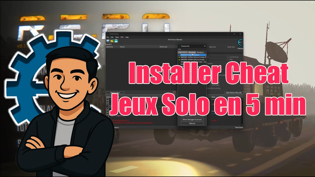 INSTALLER EN 5 MIN UN CHEAT POUR N'IMPORTE QUEL JEUX SOLO !🛠️⚙️ ( et coop )