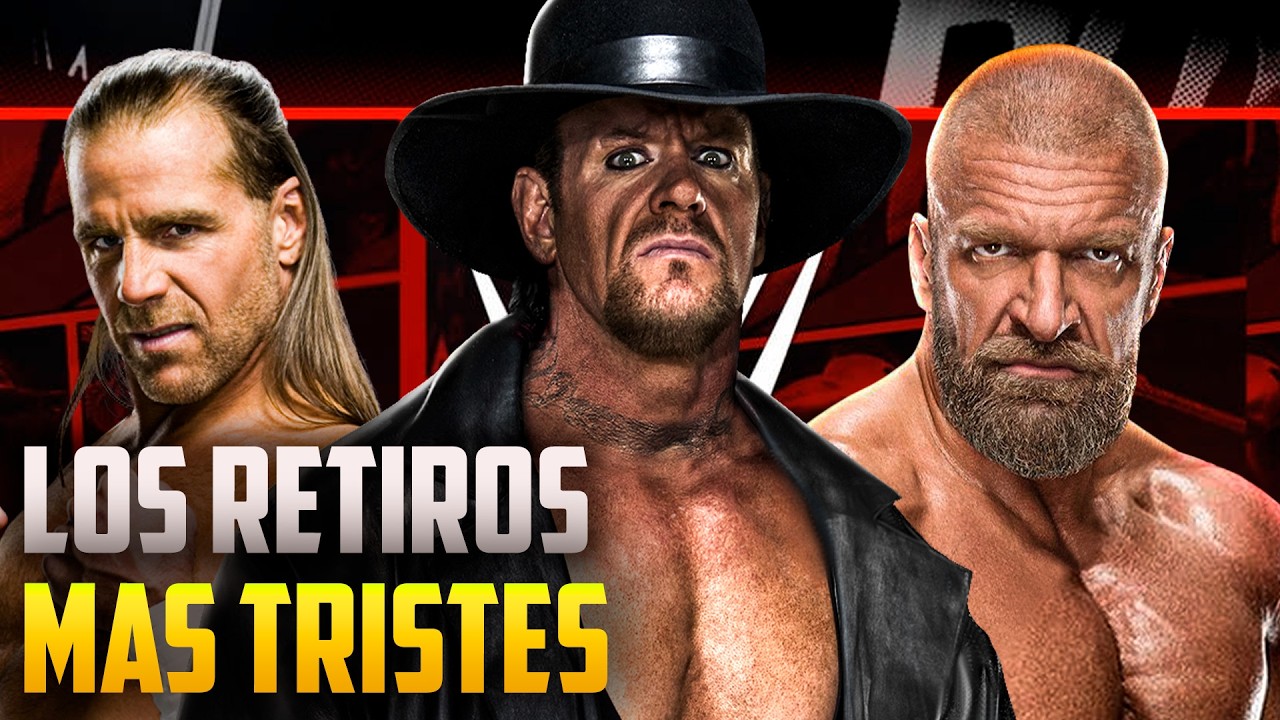 5 RETIROS que ROMPIERON el corazón de los FANS de WWE