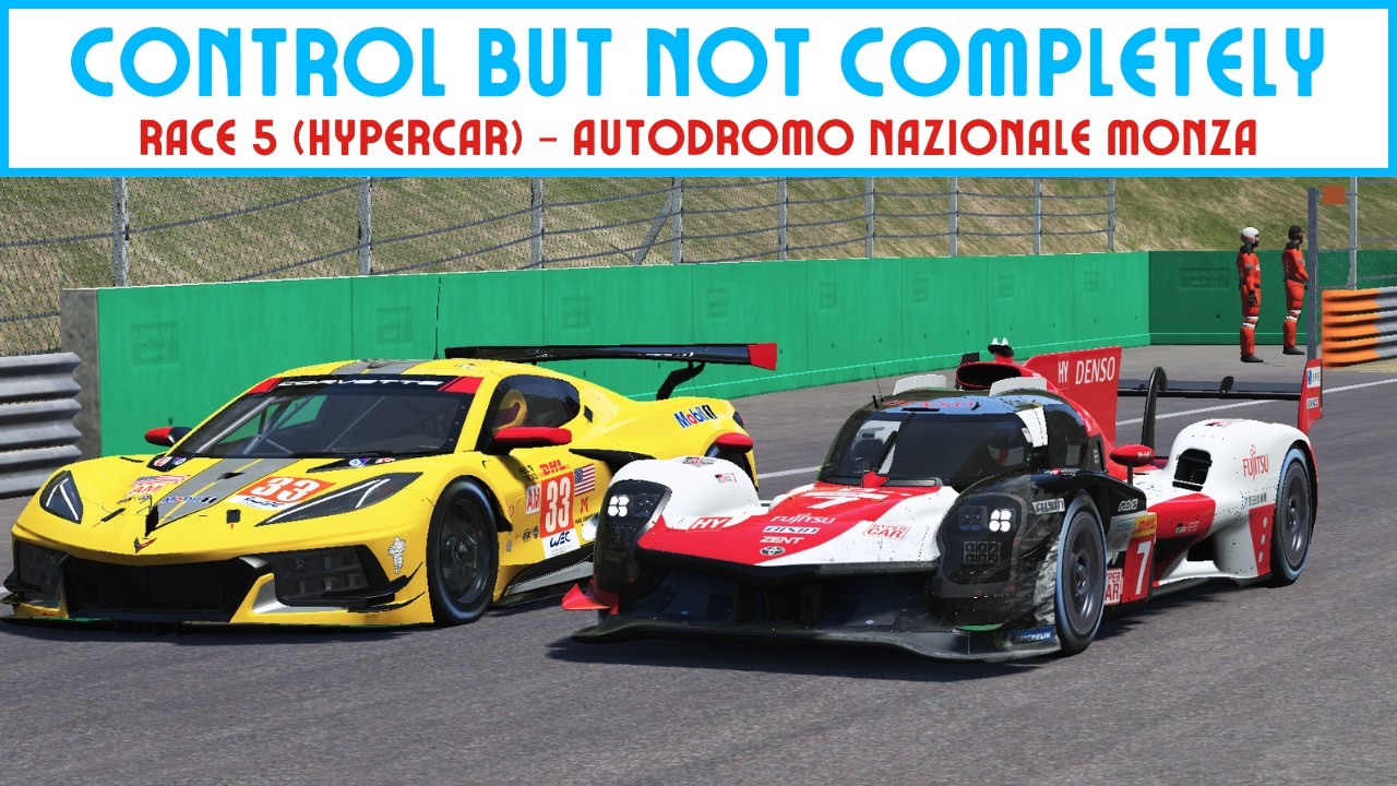 Nearly Lost It Due To Lack Of Focus... WEC 23 Hypercar SPT Race 5