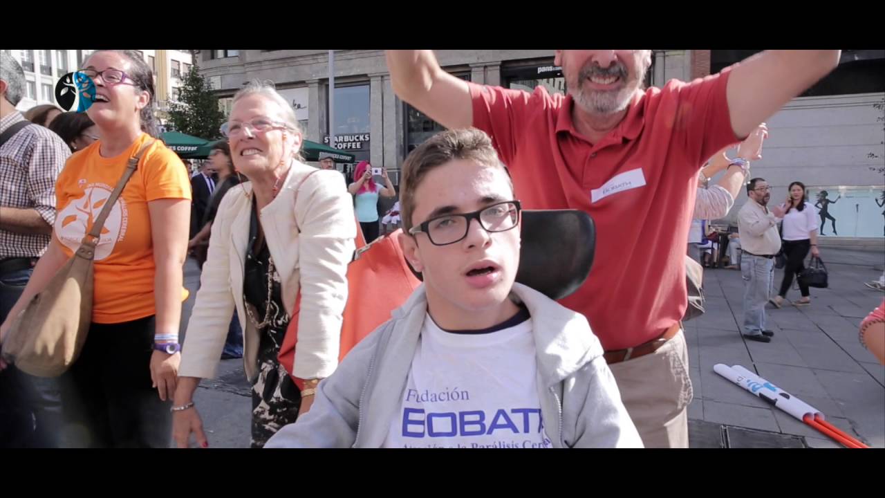 Flashmob Aspace Madrid Plaza de Callao