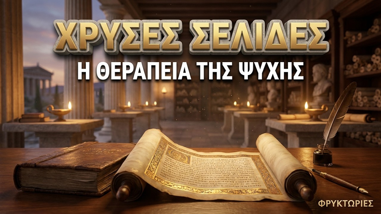 ΧΡΥΣΕΣ ΣΕΛΙΔΕΣ της αρχαίας ελληνικής γραμματείας. Μάθημα 7ο -Φιλοσοφία- Αθαν. Γεωργάρας