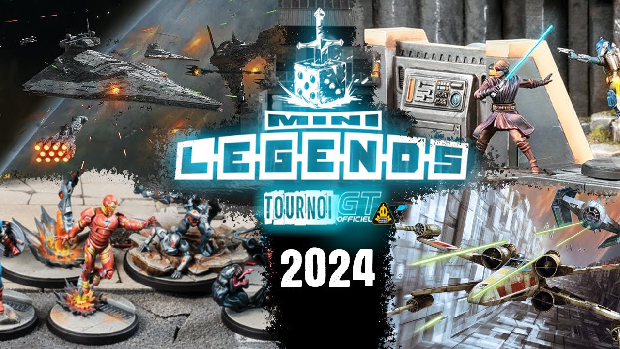 Reportage STAR WARS : Shatterpoint • Legion • Armada • X-Wings MArvel Crisis Protocol MINI LEGENDS