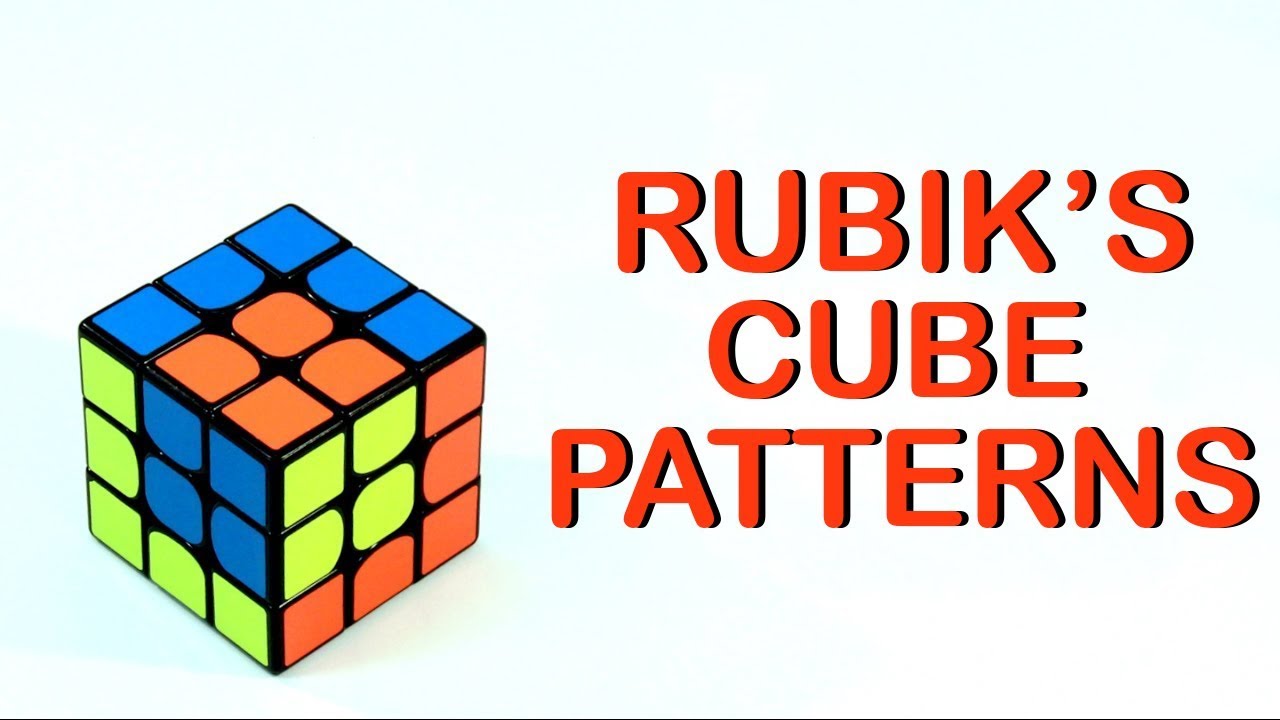 5 COOL Rubik's Cube PATTERNS for 3x3