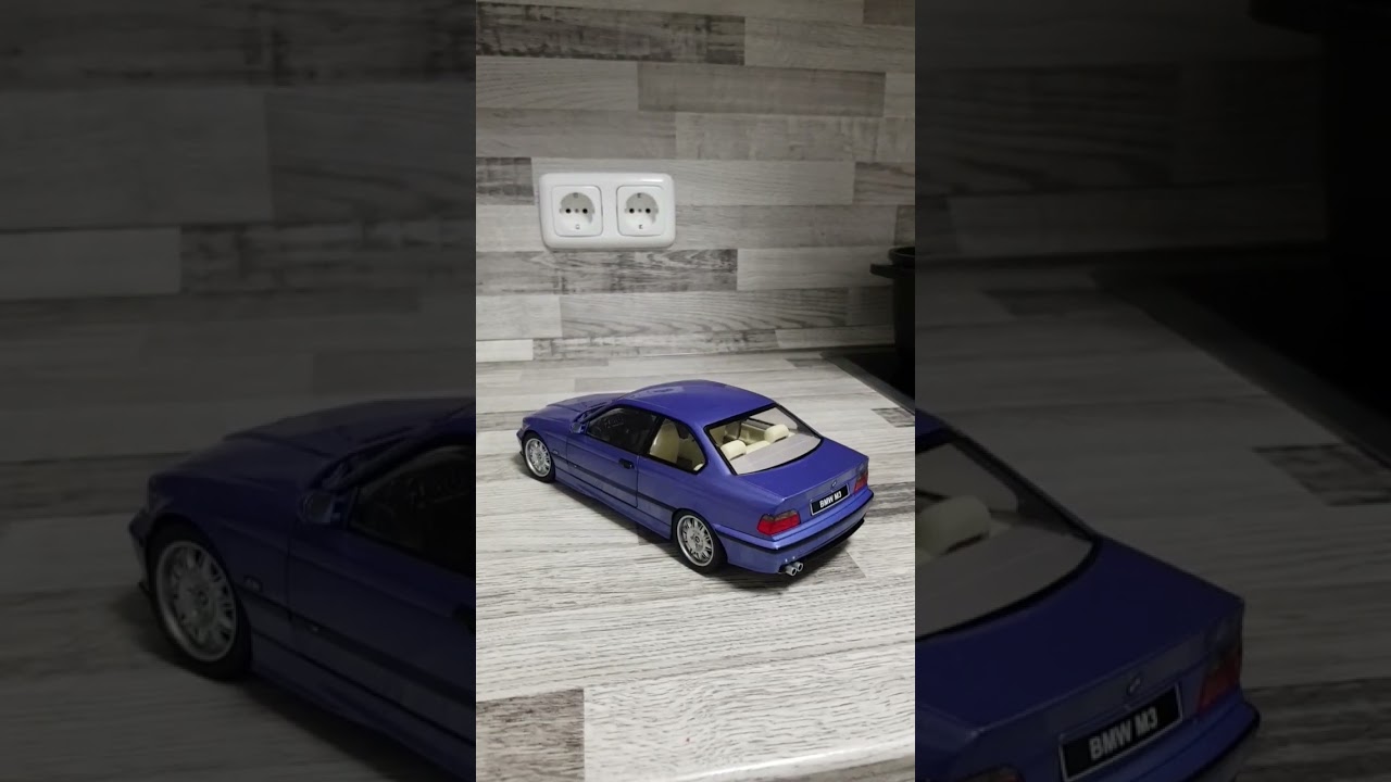 1:18 BMW E36 M3 Coupe Estorilblau