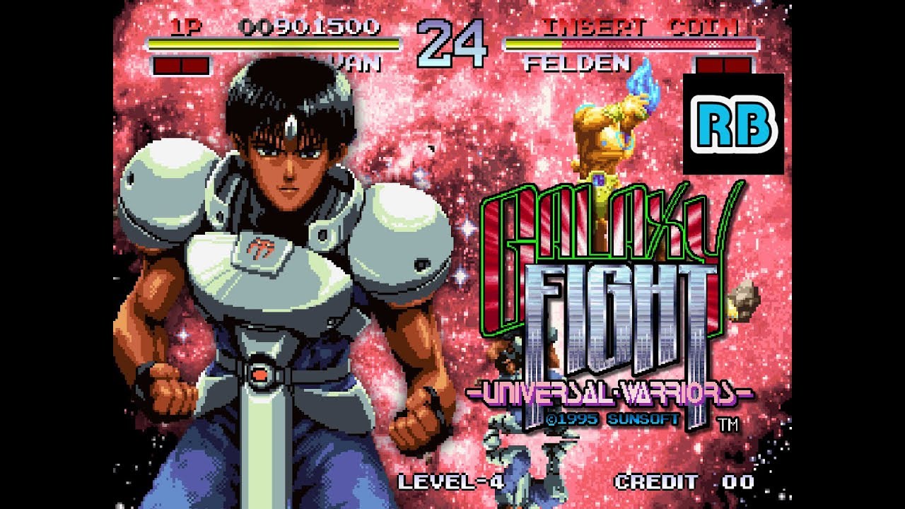 1995 [60fps] Galaxy Fight (Euro) 971800pts Alvan ALL
