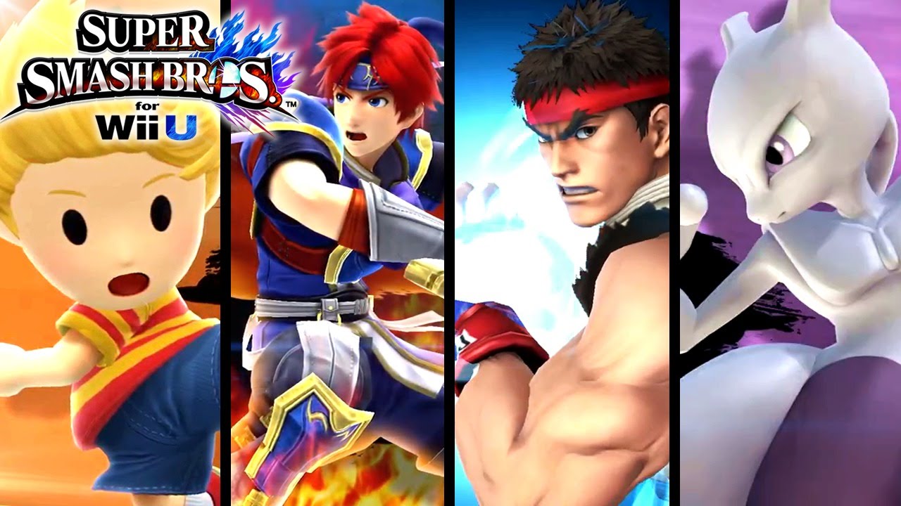 Super Smash Bros ALL DLC Character Trailers (Wii U, 3DS)