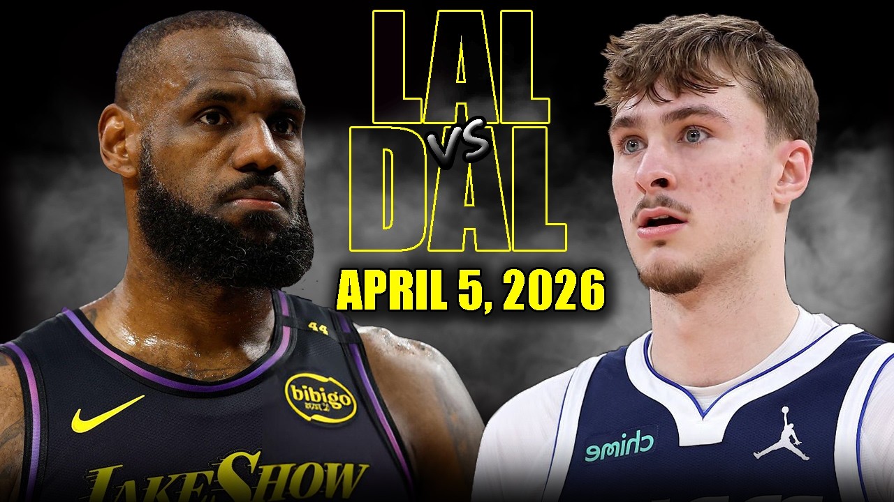 Los Angeles Lakers vs Dallas Mavericks Full Game Highlights &ndash; April 5, 2026 | NBA Season