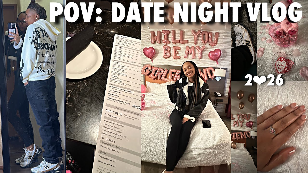 🧚‍♀️ 2026: I GOT ASKED ON A DATE! (grwm, dinner, arcade, hotel surprise + meet my boo 🤩! im back) 