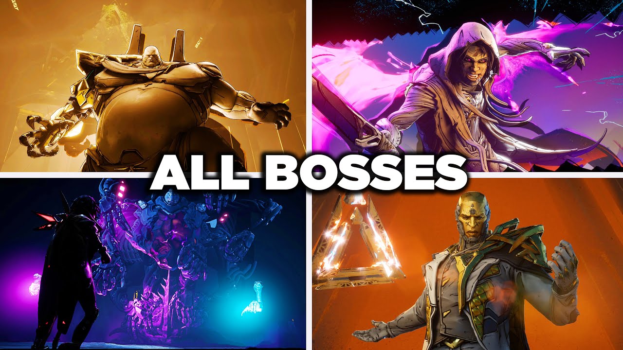 Borderlands 4 - ALL BOSS FIGHTS (4K)