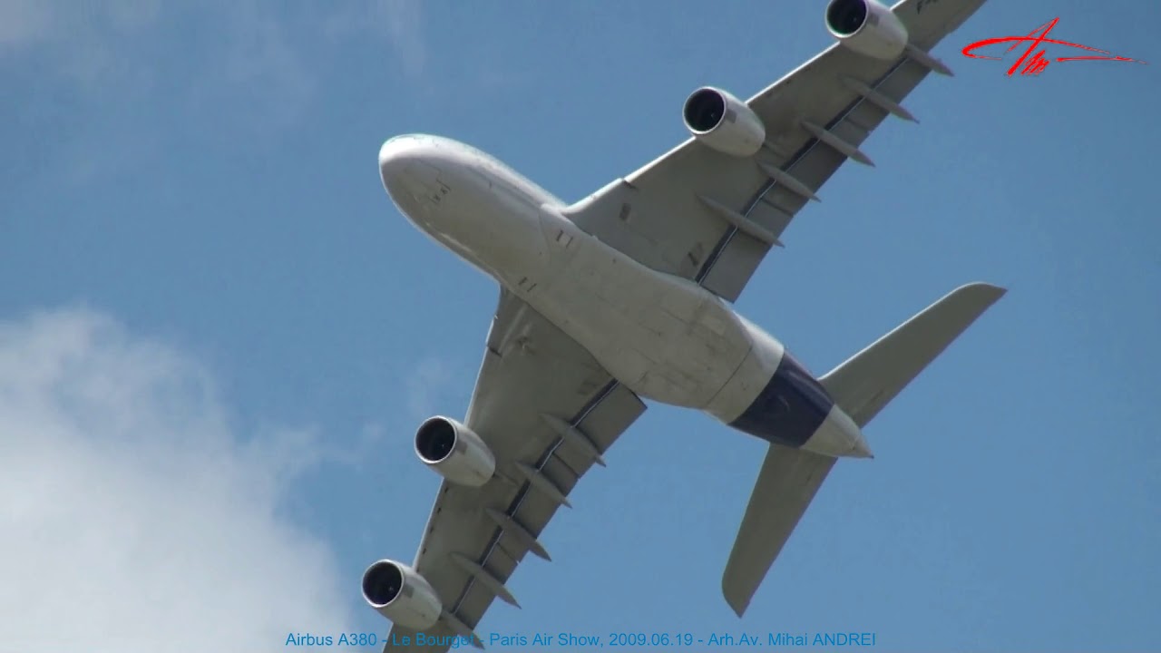 Airbus A380 Le Bourget Paris Air Show 2009.06.19 
