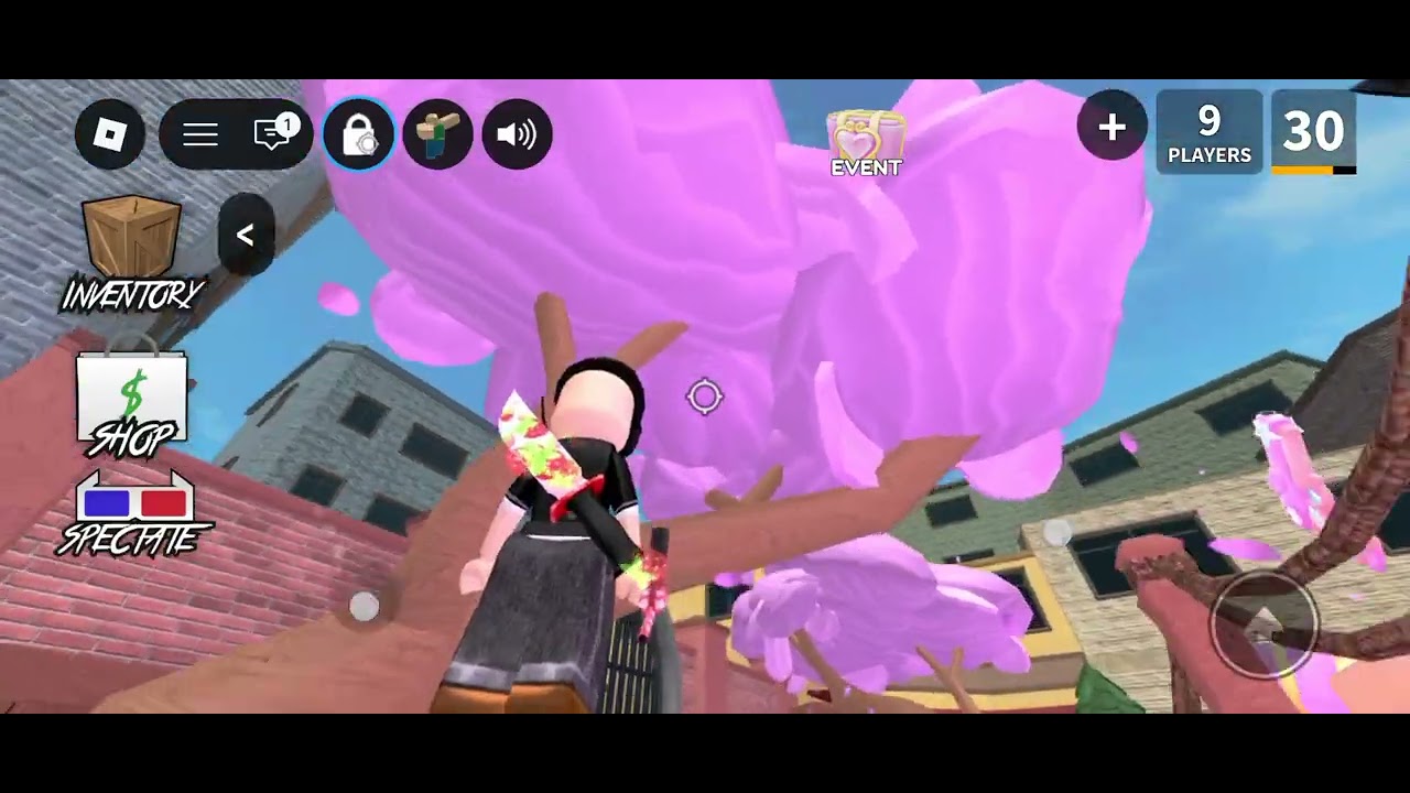 I don't know what to put as title so Playing mm2 again 