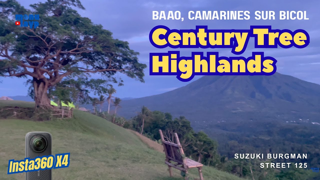 CENTURY TREE HIGHLANDS, Baao, Camarines Sur Ride with SUZUKI BURGMAN STREET 125