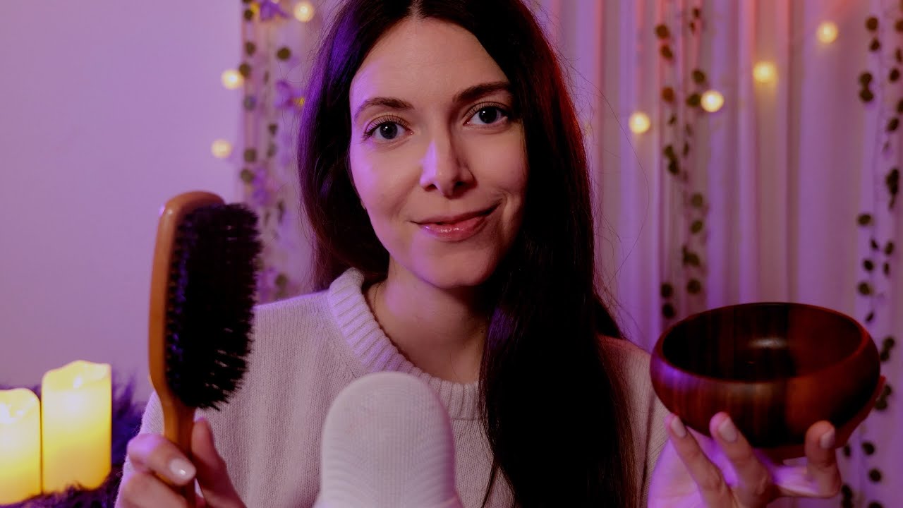 ASMR Te acompaño hasta que te duermas. Te pongo a DORMIR