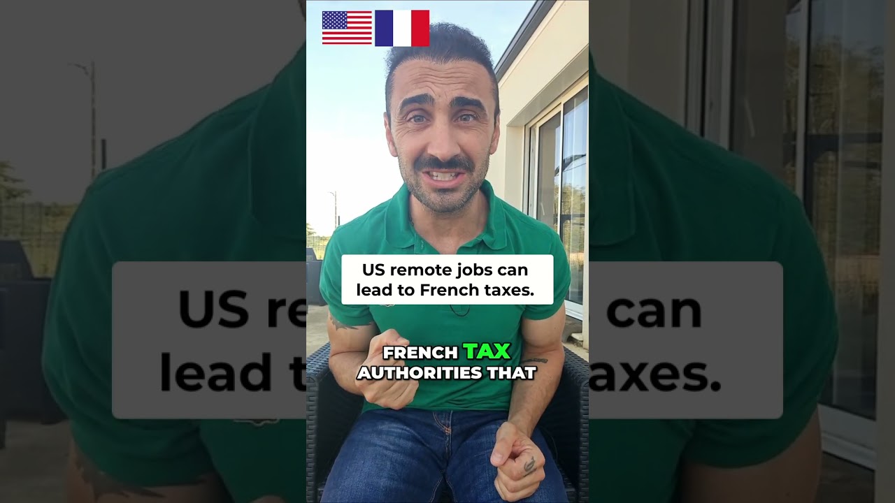 US Remote Job Taxes in France: Are You Owed? #shorts