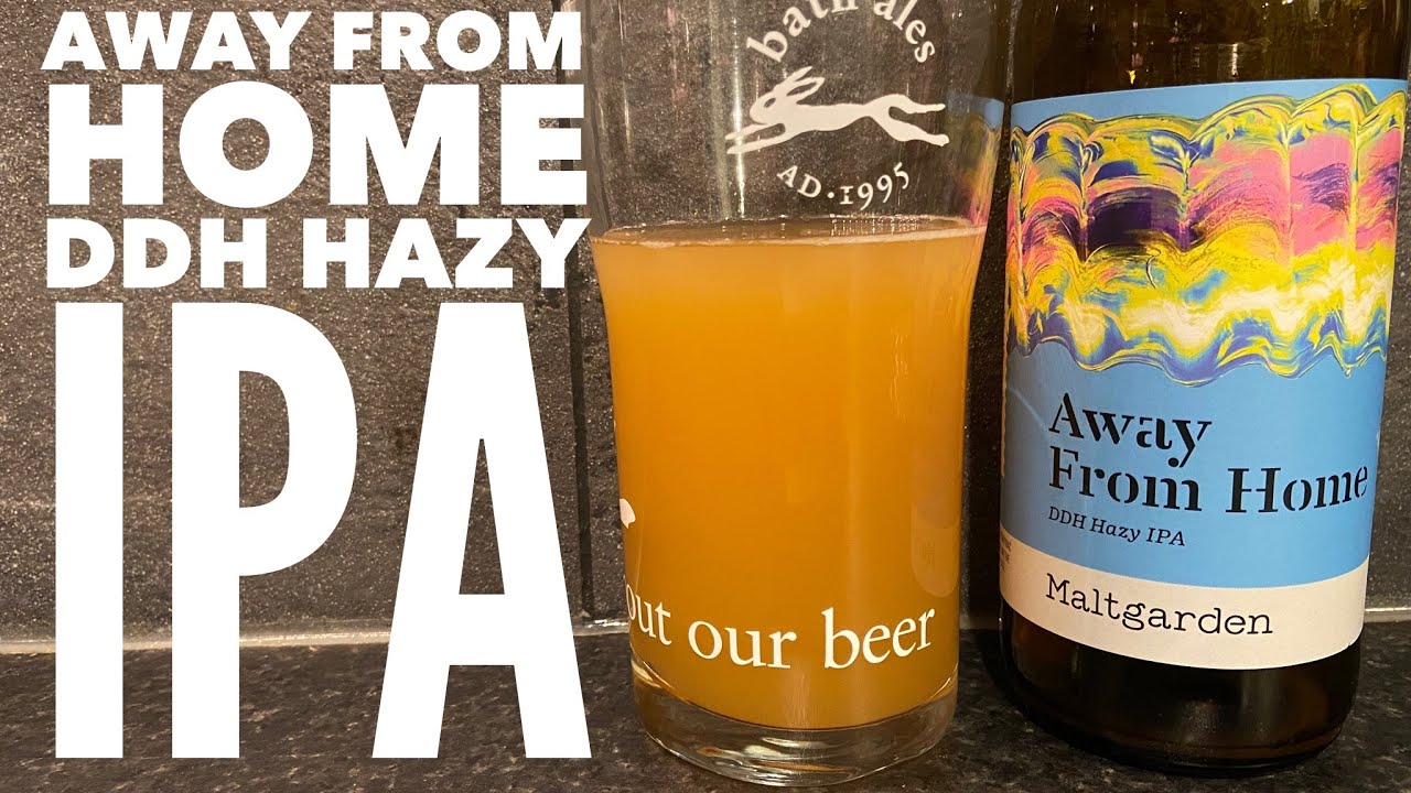 Maltgarden Away From Home DDH Hazy IPA , Polish Craft Beer Review