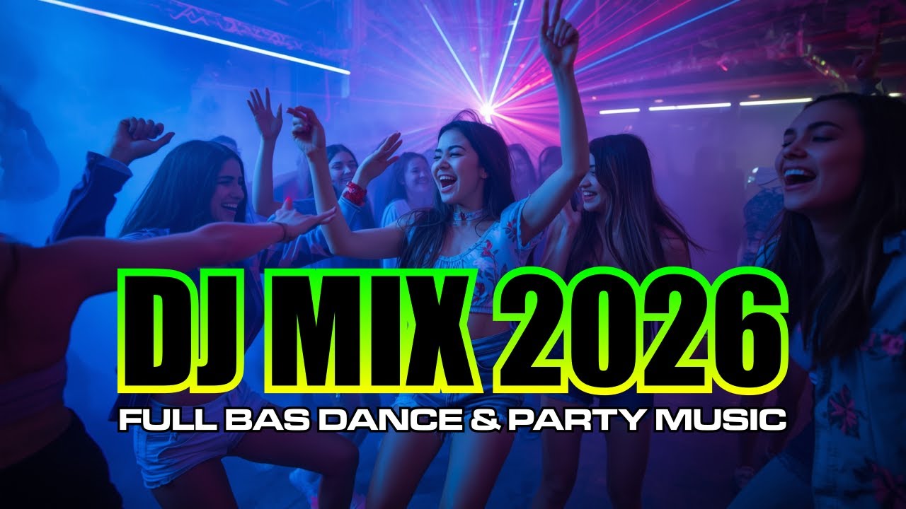 DJ MIX 2026 🎉 Non Stop Party Mix 🎉DJ Music Mix 2026 🎉Party•󠁏󠁏Club•󠁏󠁏Dance