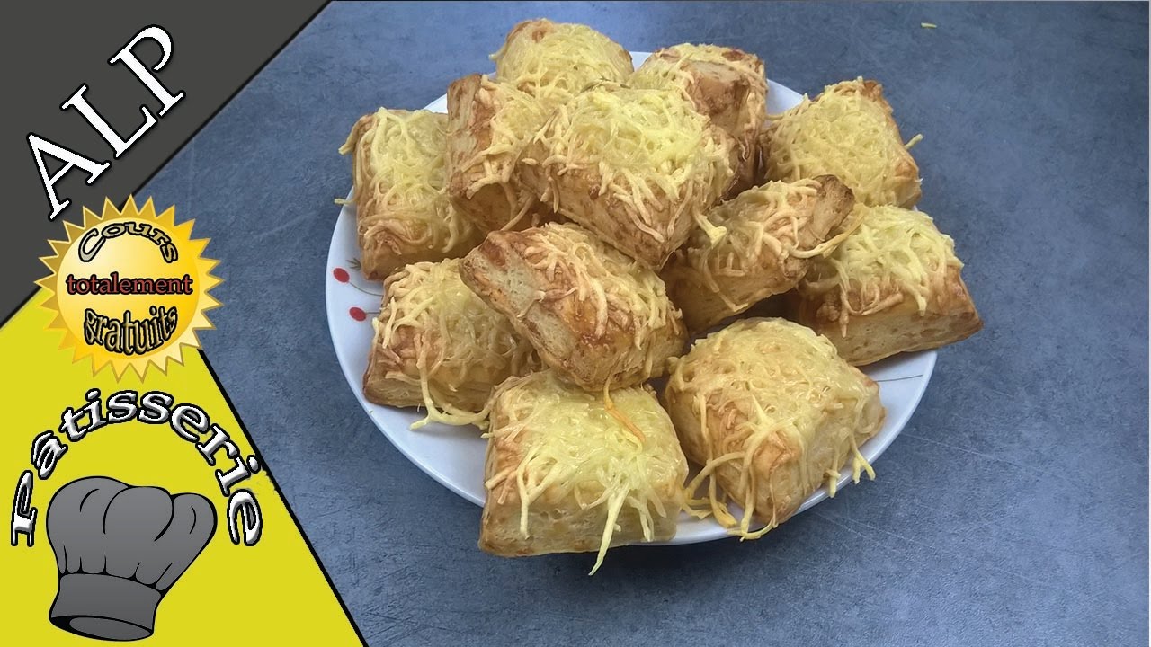 Petits fours salés: Les allumettes au fromage - Apprendre la pâtisserie (ALP)