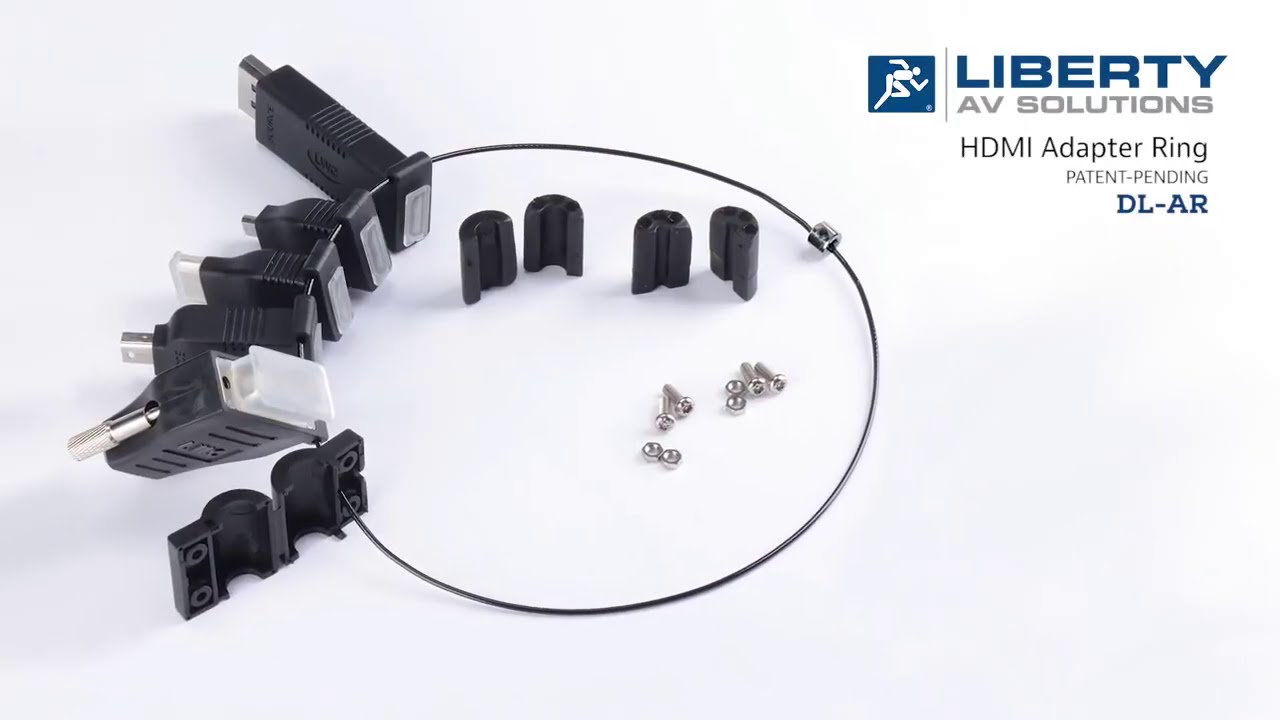 Liberty AV Solutions presents our revolutionary Universal HDMI Adapter Ring