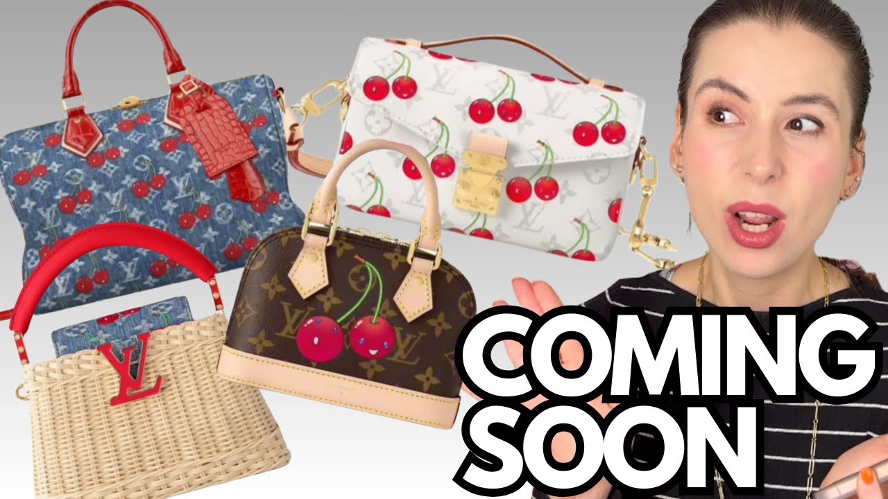 PREORDER 🍒 Louis Vuitton x Takashi Murakami Cherry Collection 🍒 Speedy 30 Soft, Nano Alma, Speedy 20