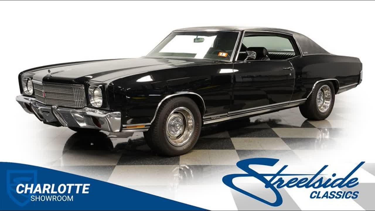 1970 Chevrolet Monte Carlo SS 454 9710-CHA for sale | Charlotte, Atlanta, Dallas, Tampa, Phoeni...