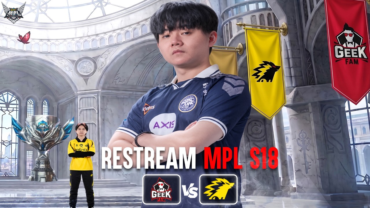 SANZMUEL MAIN ONIC VS GEEK. RESTREAM MPL S18 WEEK 5 DAY 1