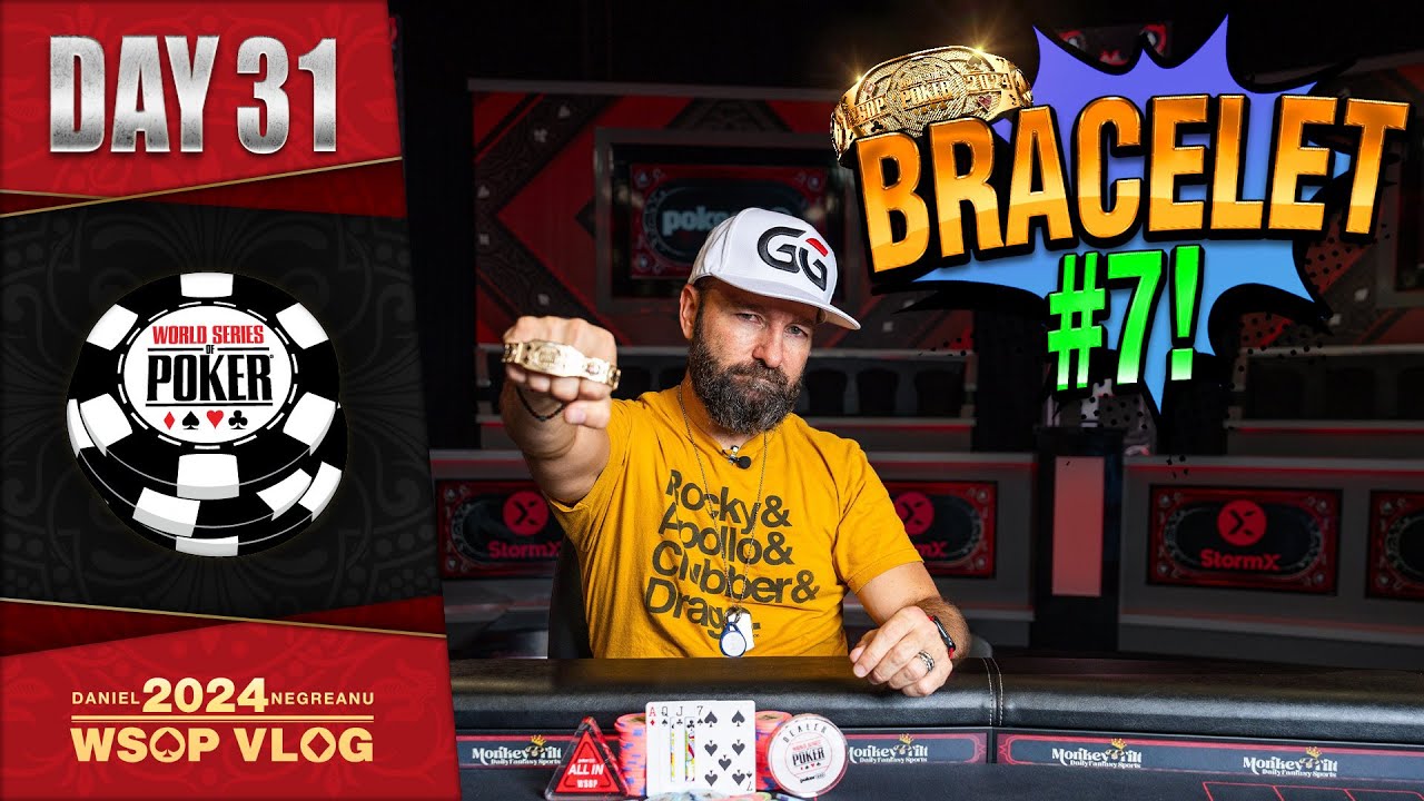 UNBELIEVABLE BRACELET RUN in the $50,000 PPC!!! - - Daniel Negreanu 2024 WSOP VLOG Day 31