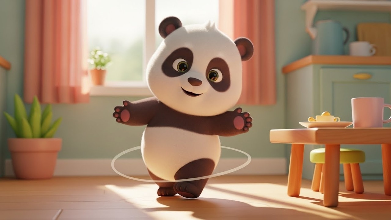 Завтрак-танец маленькой панды «Ням-ням» 🐼🥣🍴 | Мультфильм для детей и весёлые приключения