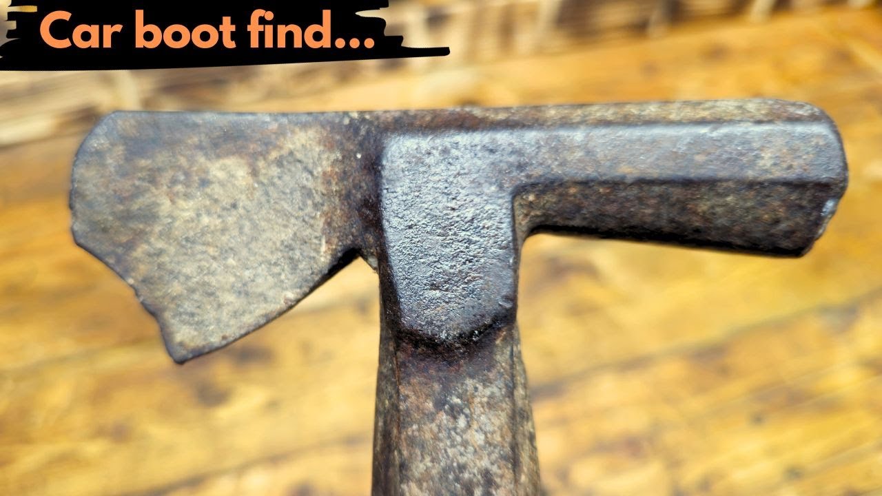 Roofing hammer restoration. Cheap car boot find...